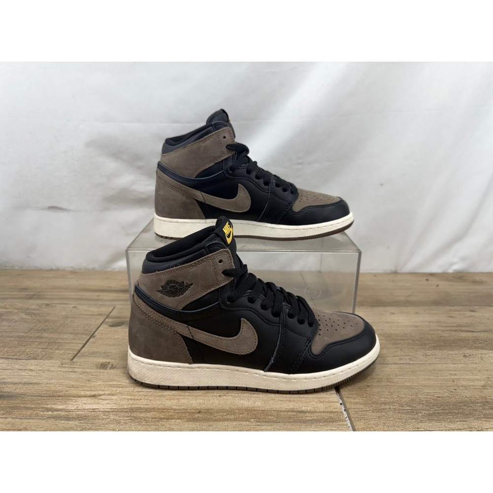 Air Jordan 1 Retro High OG Palomino Black Brown FD1437-020 Size 7Y